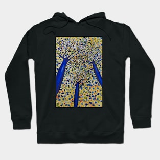 Printable Impressionist painting by Garry Greenwood - artist Tree Leaves Hoodie